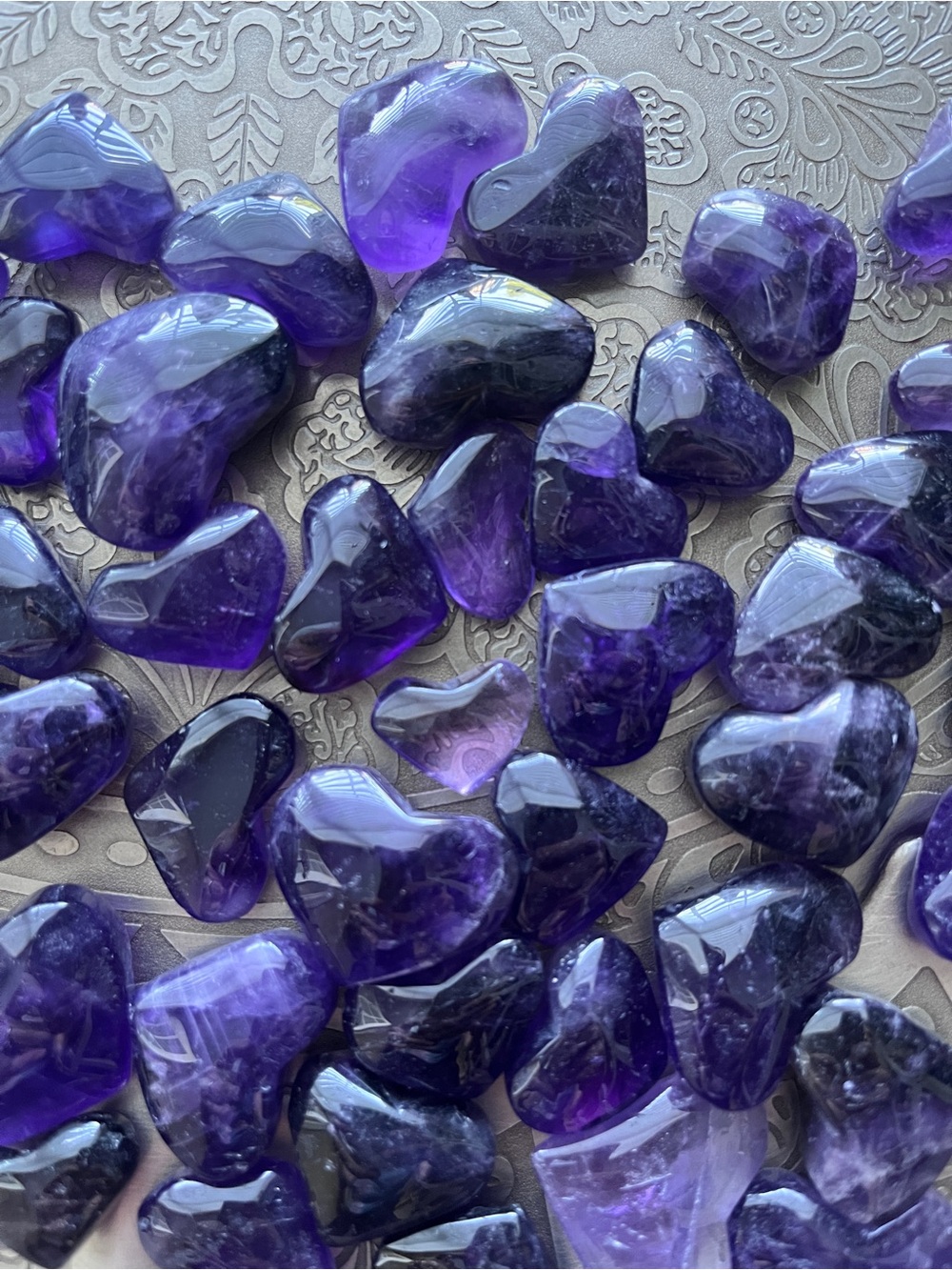 Amethyst heart - Picture 4 of 8